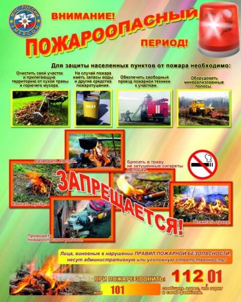 Внимание пожароопасность! 